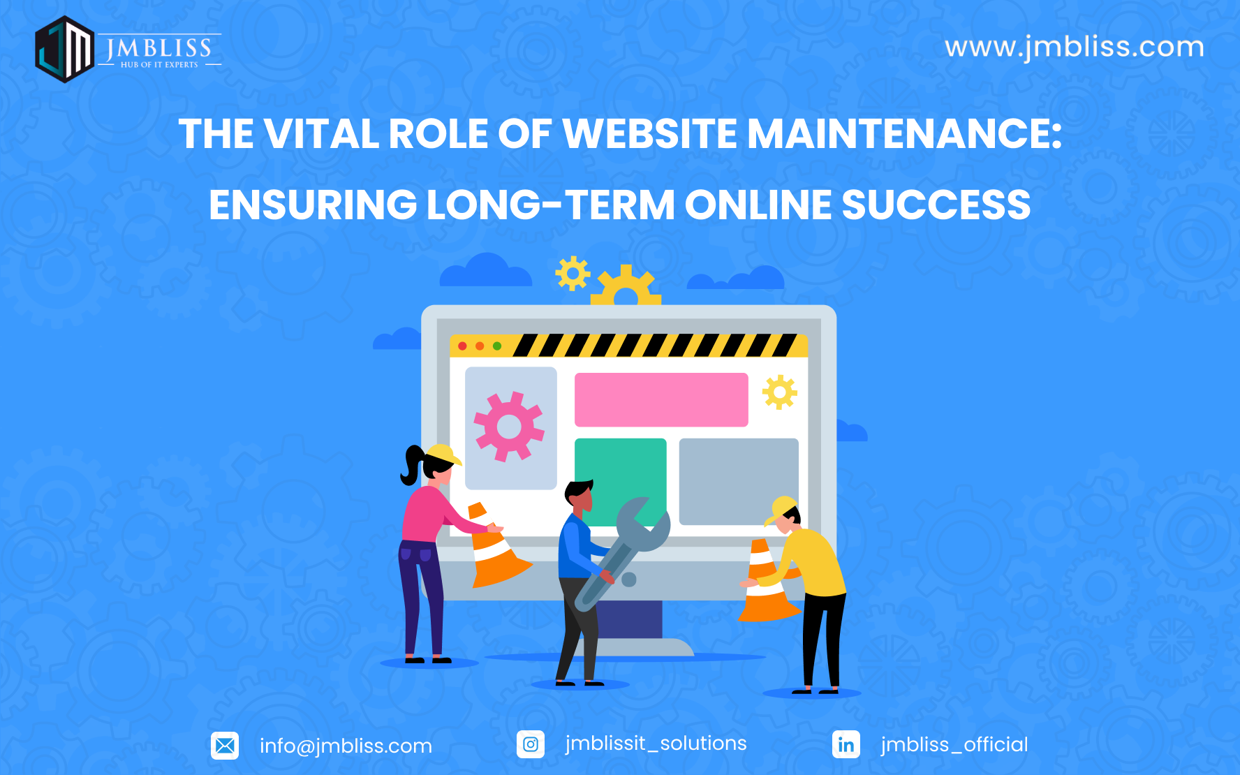 Vital role of website maintainance